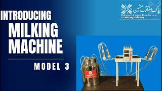 INTRODUCING MODEL NO 3 II PAK MILKING MACHINES milkingmachines dairyfarm cowmilking [upl. by Aibara976]