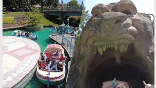 Storybook Land Canal Boats Disneyland Paris 2023 4K [upl. by Schiffman]