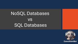 Lets Compare  NoSQL Databases vs SQL Databases​ [upl. by Eiddet]