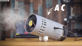 Making a Powerful AC from Peltier Homemade AC for Summer [upl. by Nerita]