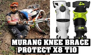 Affordable knee brace protect t10 review and test mobius X8 clone [upl. by Sana372]