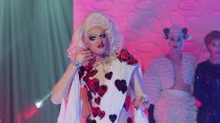 RuPauls Drag Race Down Under quotElektra Shock vs Jojo Zaho Lip sync  Tragedyquot Part 1 [upl. by Salangi]