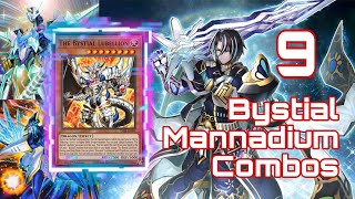 Master Duel 9 BYSTIAL MANNADIUM Combos  Part 26 [upl. by Feil]