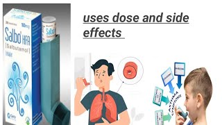 Salbo inhaler salbutamol uses dose and side effects [upl. by Paluas717]