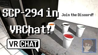 SCP294 in VRChat  Public SCP Avatars VRChat PaulPer Plays [upl. by Bernarr]