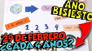 EXPLICACIÓN DEL AÑO BISIESTO ¿CADA 4 AÑOS  Nayeli [upl. by Eenot185]