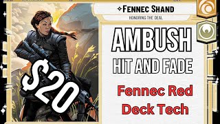 Fennec Shand 20  Deck Tech Part33 Star Wars Unlimited [upl. by Lissak]