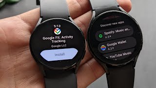 How to Download amp Install Apps from PlayStore on Samsung Galaxy Watch 5  4 [upl. by Annagroeg293]