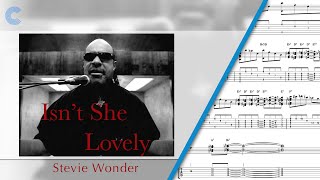 Piano  Isnt She Lovely  Stevie Wonder  Sheet Music Chords amp Vocals [upl. by Sibylla154]