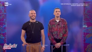 Quinta sfida Marco Sentieri vs Ainé  La presentazione  Sanremo Giovani a ItaliaSì 23112019 [upl. by Yerffe649]