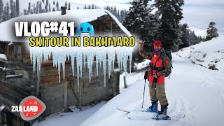 VLOG 41 SKIING IN BAKHMARO  სრიალი ბახმაროში [upl. by Rabbaj]