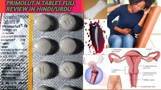 TABLET FOR IRREGULARHEAVYPAINFULPERIODSPROBLEMSPRIMOLUT N TABLET REVIEW IN HINDI URDU [upl. by Kerekes]