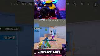 Jonathan vs 8Bit Goldy 306500 shorts shortsfeed bgmi gaming trending viral jonathan [upl. by Albion]