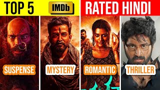 Top 5 Highest Rated South Indian Hindi Dubbed Movies on IMDb 2023  Part 15 [upl. by Bicknell]