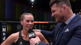 Katlyn Chookagian Octagon Interview  UFC Vegas 46 [upl. by Ely]