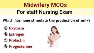 Midwifery MCQ for Staff nursing exam  midwifery important questions and answers [upl. by Burrows]