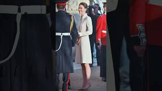 When then Duchess of Cambridge1st time in her positionwas saluted by troops at Beating the Retreat [upl. by Obara]