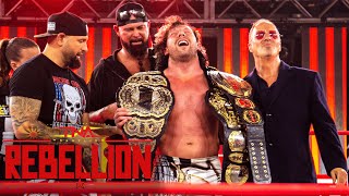 Rebellion 2021 FULL EVENT  Kenny Omega vs Rich Swann FinJuice vs The Good Brothers [upl. by Zelda]