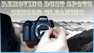 How to Cleaning DSLR Camera Sensor  Remove dust spots  Wet and Dry  Improve your Photography vlog [upl. by Fisken]