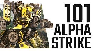 101 Damage Alpha Strike Stormcrow Build  Mechwarrior Online The Daily Dose 445 [upl. by Mellisent346]