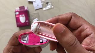 How To Insert Epilator Head And Sensitive Cap In Philips Epilator [upl. by Alokin]