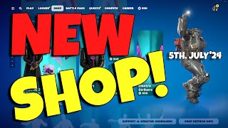 Fortnite Item Shop Update 5th July 2024 CH5 S3 [upl. by Dahij491]