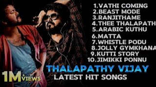 Thalapathy Vijay latest hit songs [upl. by Adelaja]