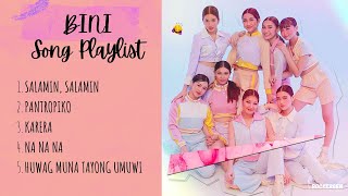 BINI Song Playlist [upl. by Einuj]