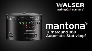 Mantona Turnaround 360 Automatic Rev2 Stativkopf timelapse [upl. by Liam172]