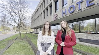 Skotel room tour  Amsterdam campus [upl. by Labannah]