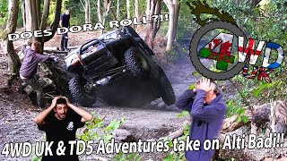 td5adventuresuk vs Alti Badi  does it claim another diff DOES DORA ROLL  wheel lift 4WD UK [upl. by Ylrrad]