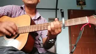 Choo kar mere man ko guitar chords easy lesson cover for beginners easy tutorial [upl. by Aleyam]