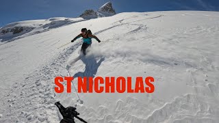 ST NICHOLAS SKI TOURING [upl. by Aicirtap]