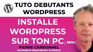 INSTALLE WORDPRESS EN LOCAL SUR PC  MAC [upl. by Akinahs]