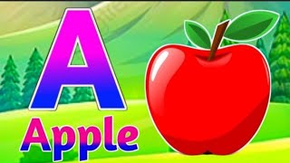 A for apple  अ से अनार  abcd phonics song  a for apple b for ball c for cat  abcd song  abcde [upl. by Festatus629]