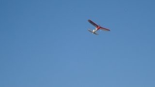 Vic Smeed Mamselle rc Maiden Flight 1 [upl. by Atteyram944]