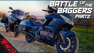 2022 BMW K1600 B Vs Honda Goldwing  Which IS Best Part2 [upl. by Ellinger244]