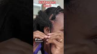 I Tried DIY Faux Locs [upl. by Aggappera]