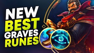 NEW BEST GRAVES RUNESSET UP  League of Legends [upl. by Halliday605]