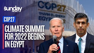 COP27 Begins World Leaders Gather In Egypt As COP27 Summit Begins [upl. by Carlyle]