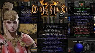 Diablo 2 Resurrected  GODLY PHYICAL BOWAZON w Enigma Build [upl. by Annam]