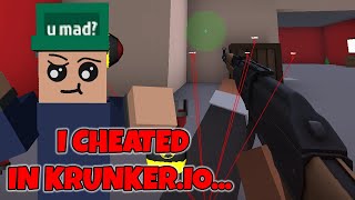 I CHEATED WITH AIMBOT AND WALLS IN KRUNKERIO… [upl. by Gnaig918]