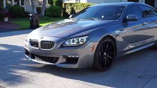 2014 BMW 6 Series 640i Gran Coupe 4dr MSport Asanti Black Label 22quot [upl. by Urbas235]