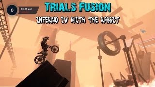 Trials Fusion  Inferno IV rabbit gameplay [upl. by Moon]