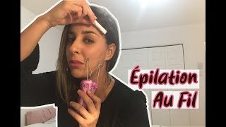 Comment sépiler au fil كيفية إزالة الشعر بالخيط [upl. by Niras]