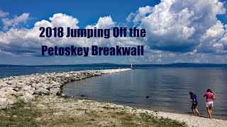 2018 Petoskey Breakwall Jump [upl. by Lenahs]