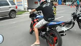 Cbr 450 ronco esticando [upl. by Venice]