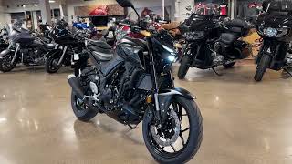 2023 Yamaha MT03 walk around black [upl. by Daile]