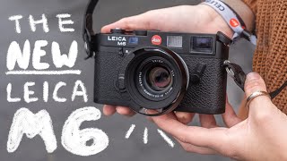 THE NEW LEICA M6  behind the scenes at the Celebration of Photography 2022 [upl. by Zurciram115]