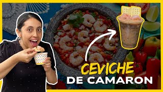 Mi Suegra Revela Su Receta Secreta 🌟🍤 ¡El Mejor Ceviche de camarón Colombiano [upl. by Anaujnas763]